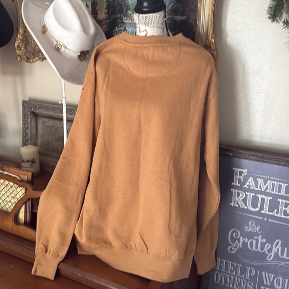 Brown Graphic Women's Custom Sweater New 50.00 - Picture 3 of 4